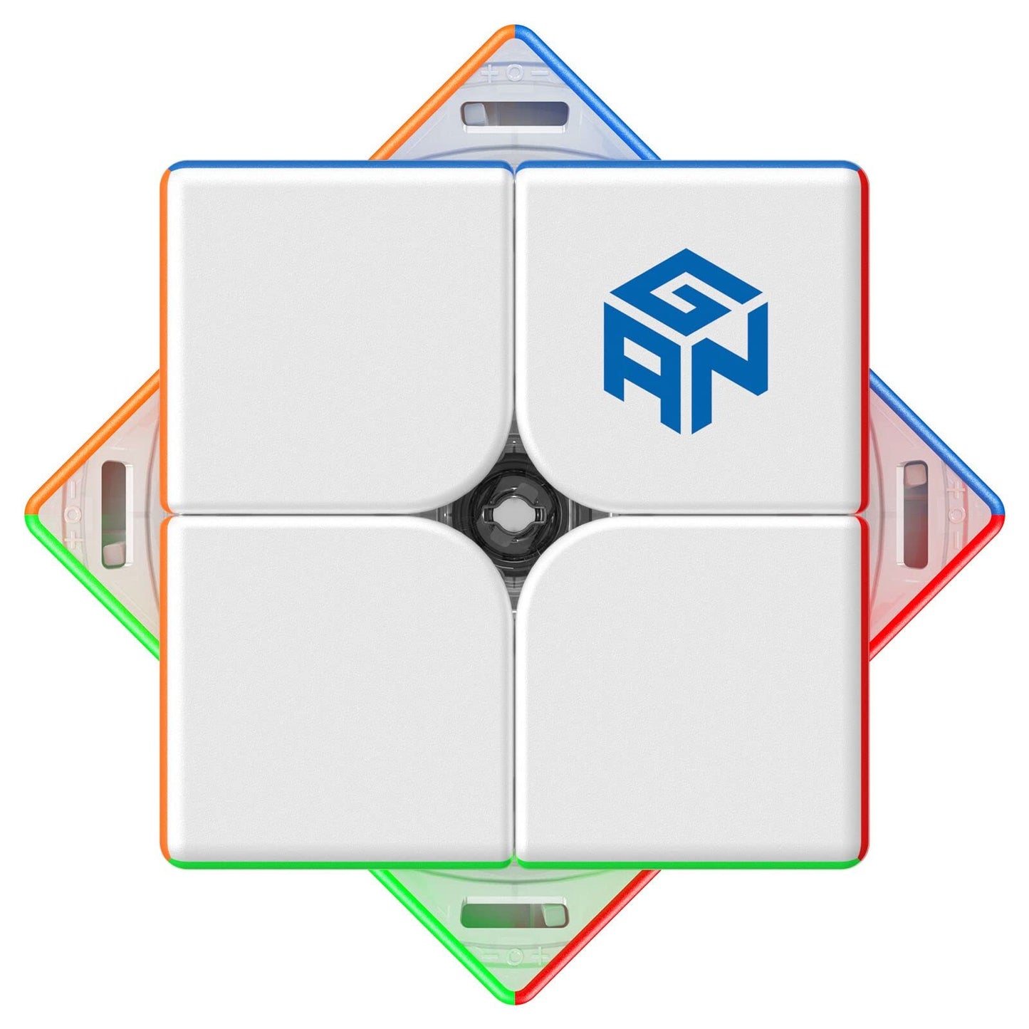 GAN 251 M Pro 2x2 Magnetic Speed Cube – Stickerless, Lightweight, Ultra-Tunable