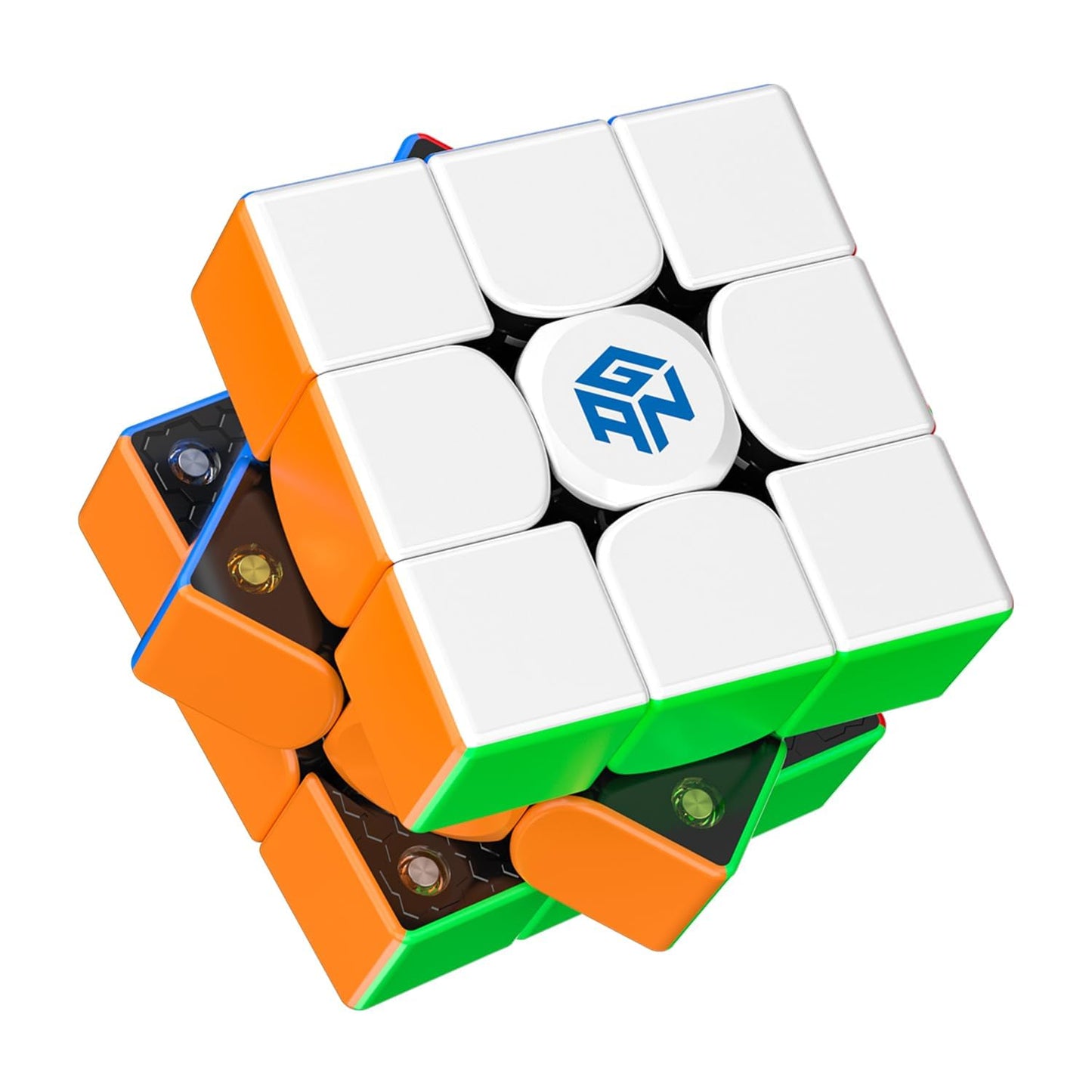 GAN 356 M Magnetic Speed Cube 3x3 – Stickerless, GES Design, Magnetic Cubing