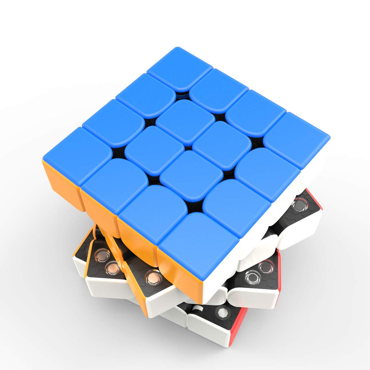 GAN 460 M Speedcube – 4x4 Magnetic Stickerless Puzzle Toy