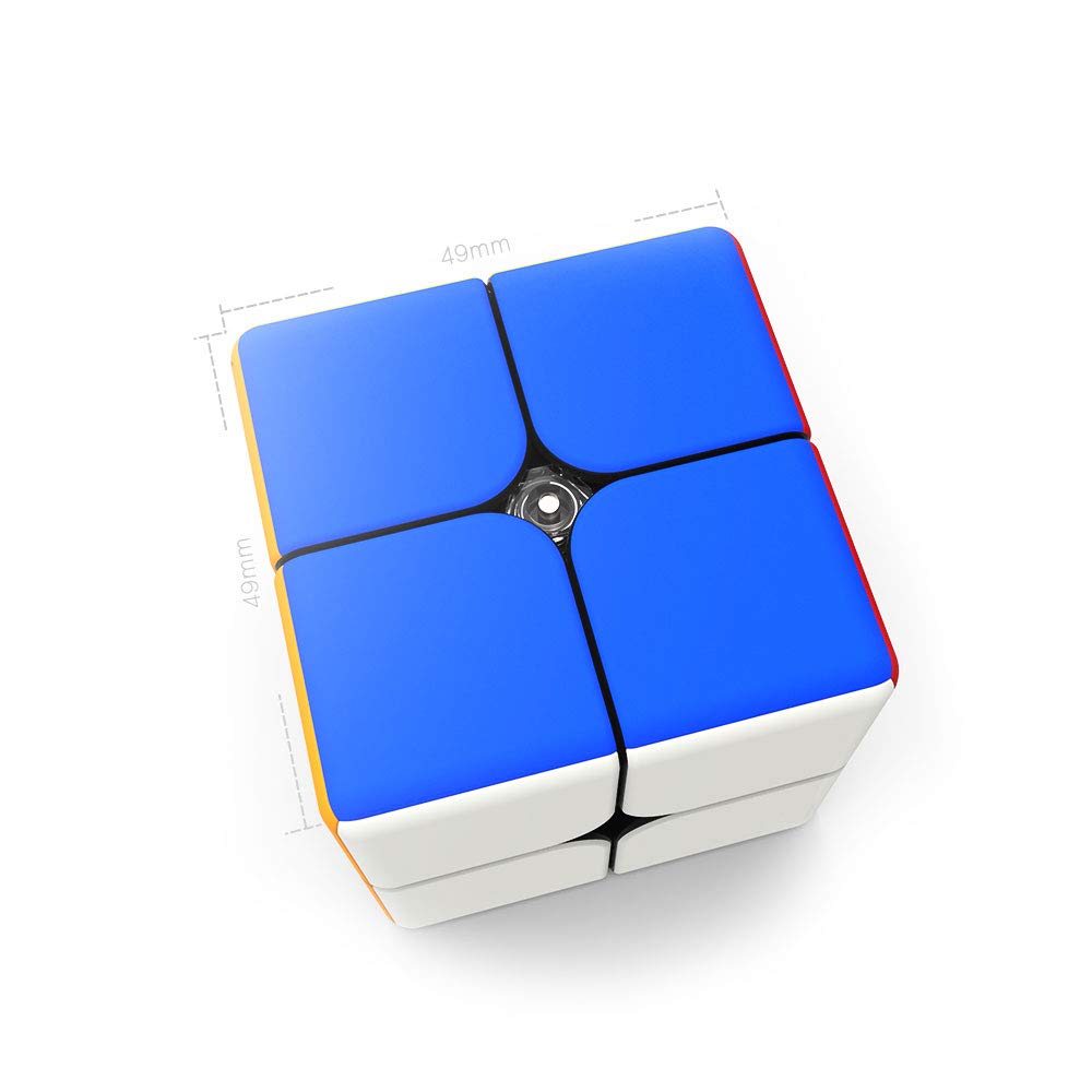 GAN 249 V2 2x2 Speed Cube – Stickerless 49mm Mini Cube by GAN