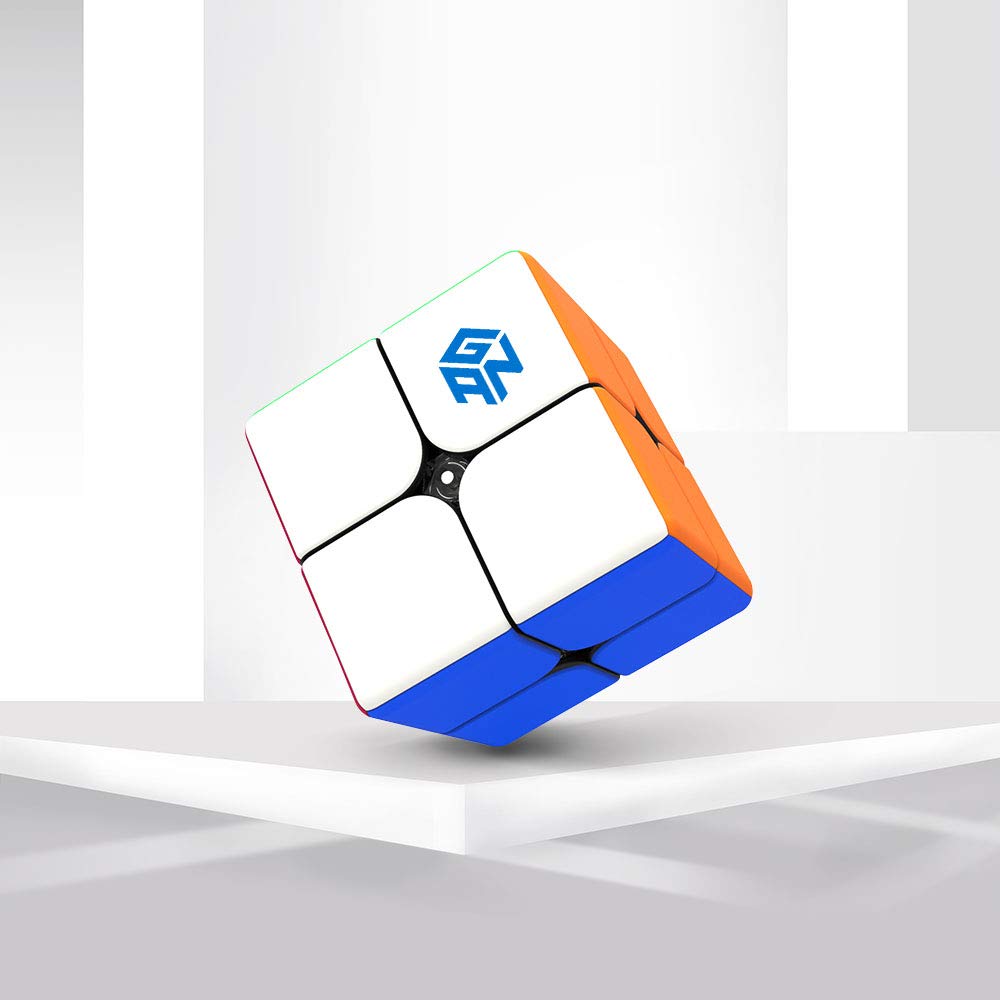 GAN 249 V2 2x2 Speed Cube – Stickerless 49mm Mini Cube by GAN