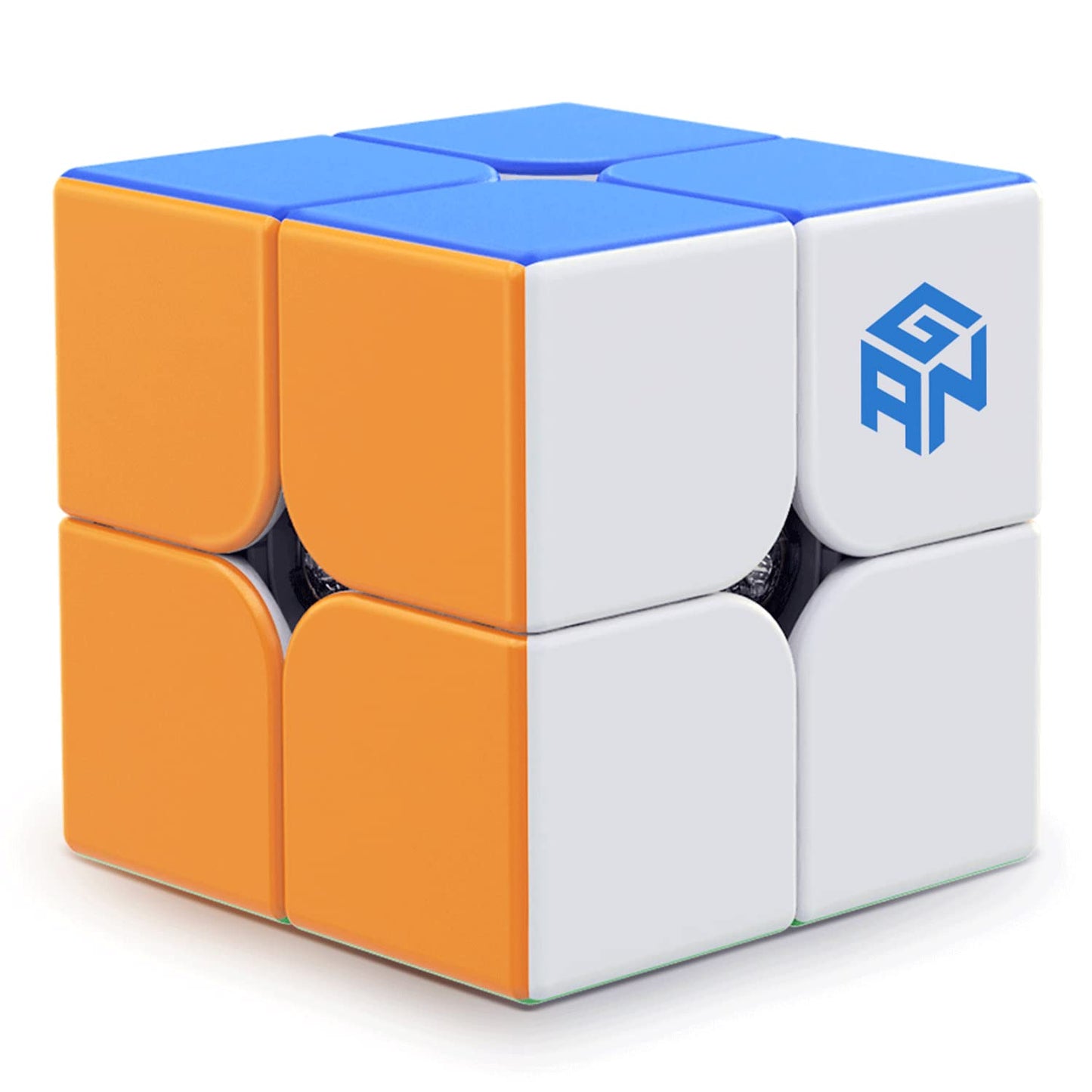 GAN 251 V2 2x2x2 Speed Cube Mini – Lightweight Stickerless, 51mm for Beginners