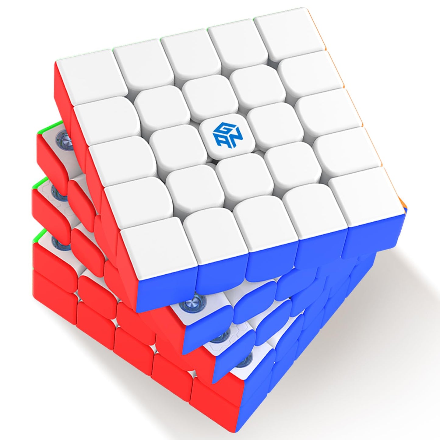 GAN 562 M Magnetic 5x5 Speed Cube – 160 Magnets, Frosted Version, Anti-POP Core