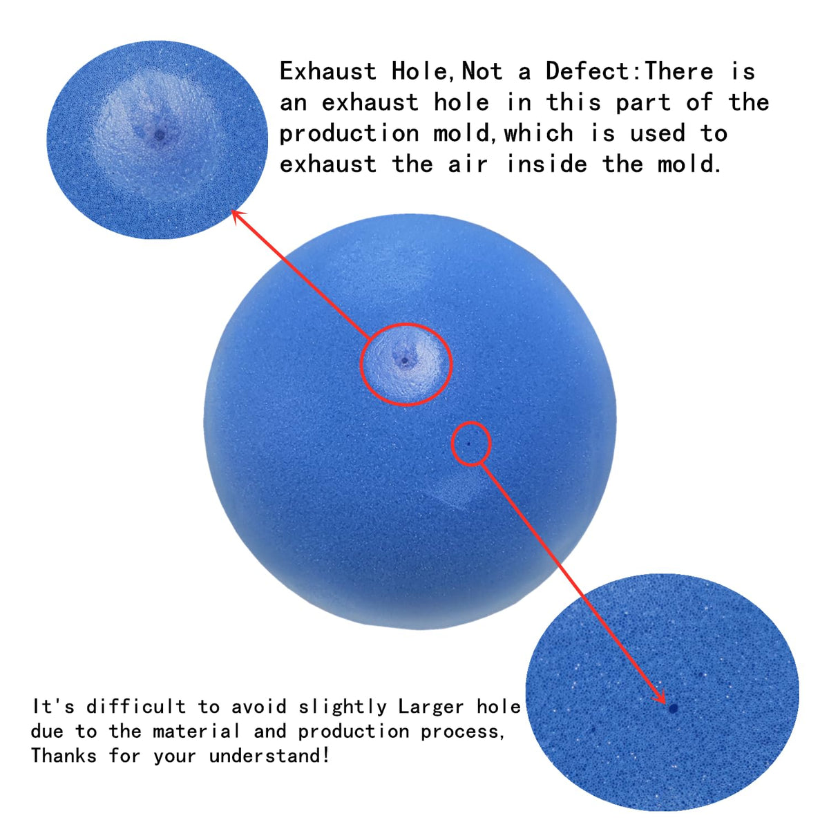 Ganjiang 7-Inch Soft No-Noise Foam Ball for Indoor Activity – Quiet, Safe, Versatile Play