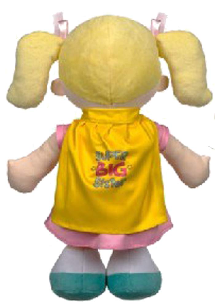 Ganz Baby Big Sister Plush Doll — 14 in Multicolor with Removable Cape