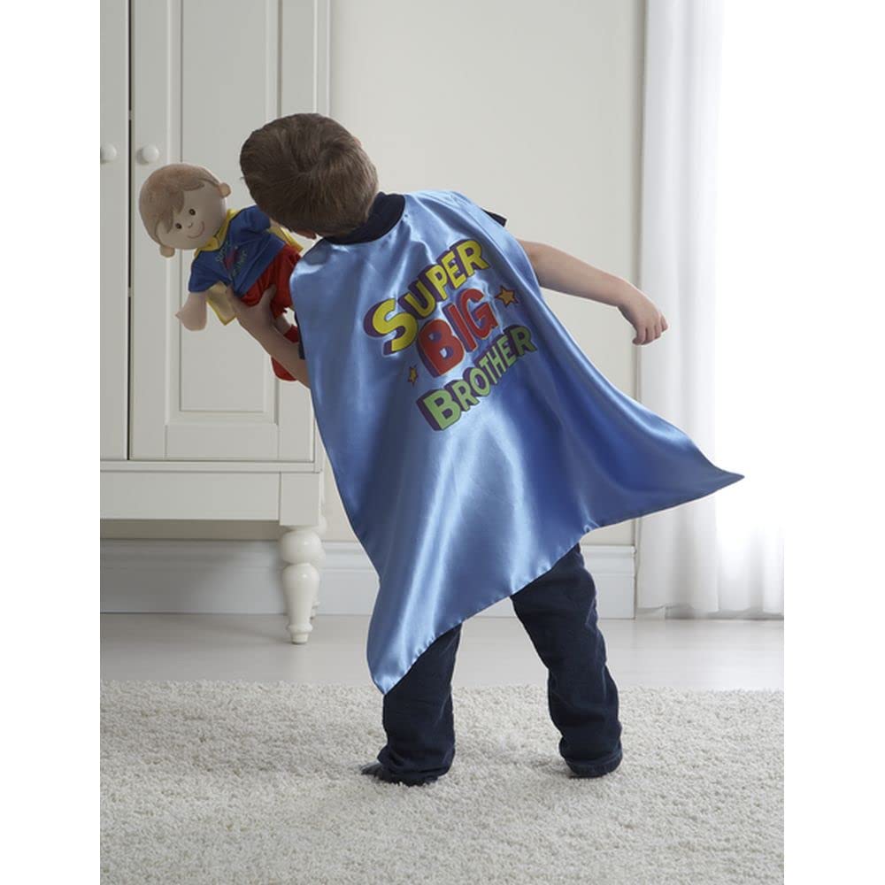 Baby Ganz Super Big Brother Plush Doll – 14-inch with Removable Cape | Ganz Plush Toys for Kids 3+