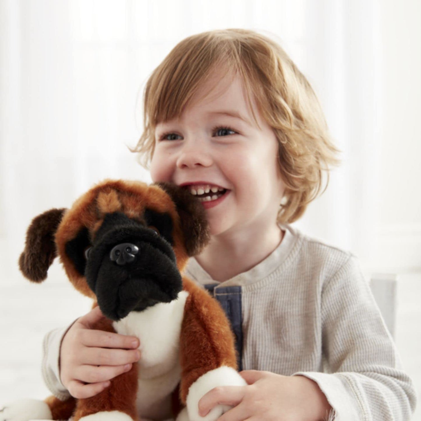 Ganz H14197 12-inch Heritage Boxer Stuffed Animal | Plush Toy by Ganz