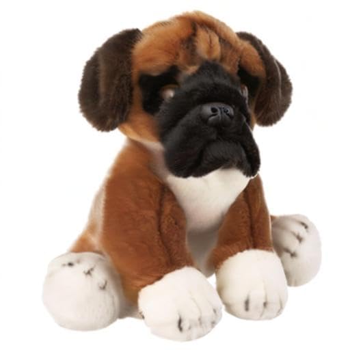 Ganz H14197 12-inch Heritage Boxer Stuffed Animal | Plush Toy by Ganz