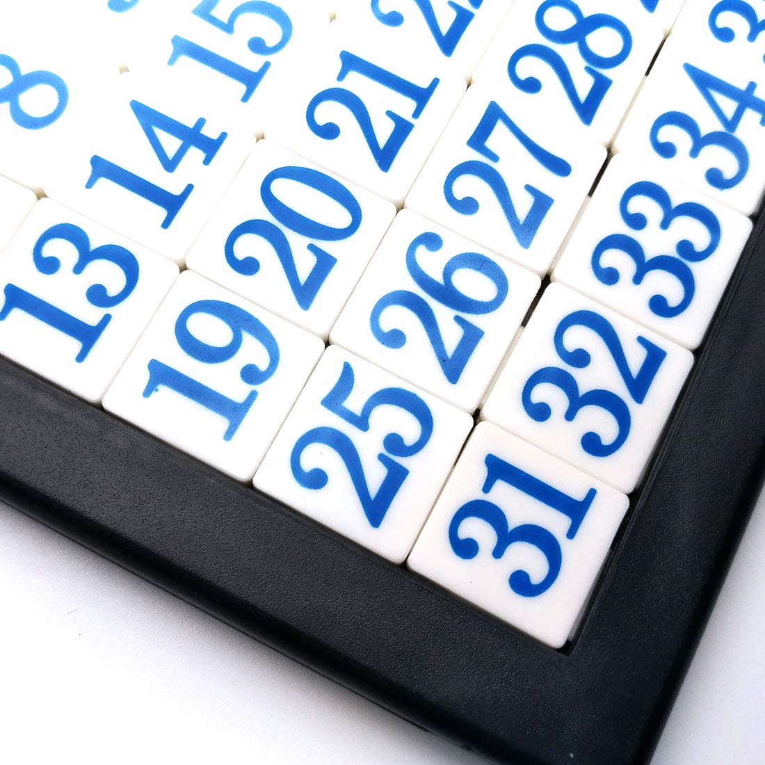 GARASANI 35-Number Slide Puzzle – Classic Brain Teaser for Travel and Family Fun