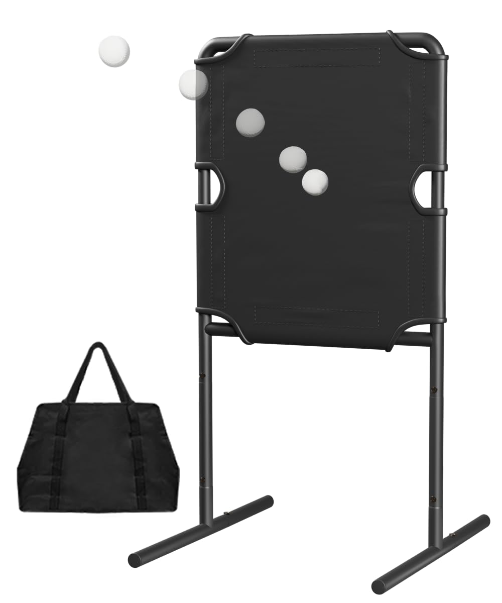 Garbuildman Baseball Strike Zone Target – Portable 28x30 Freestanding Training Frame for Plastic Balls