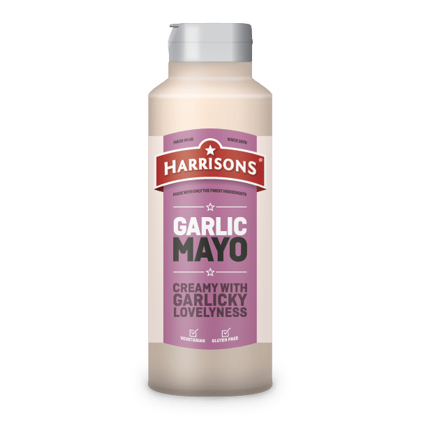 Garlic Mayonnaise 1 Litre Bottle (Case of 6)