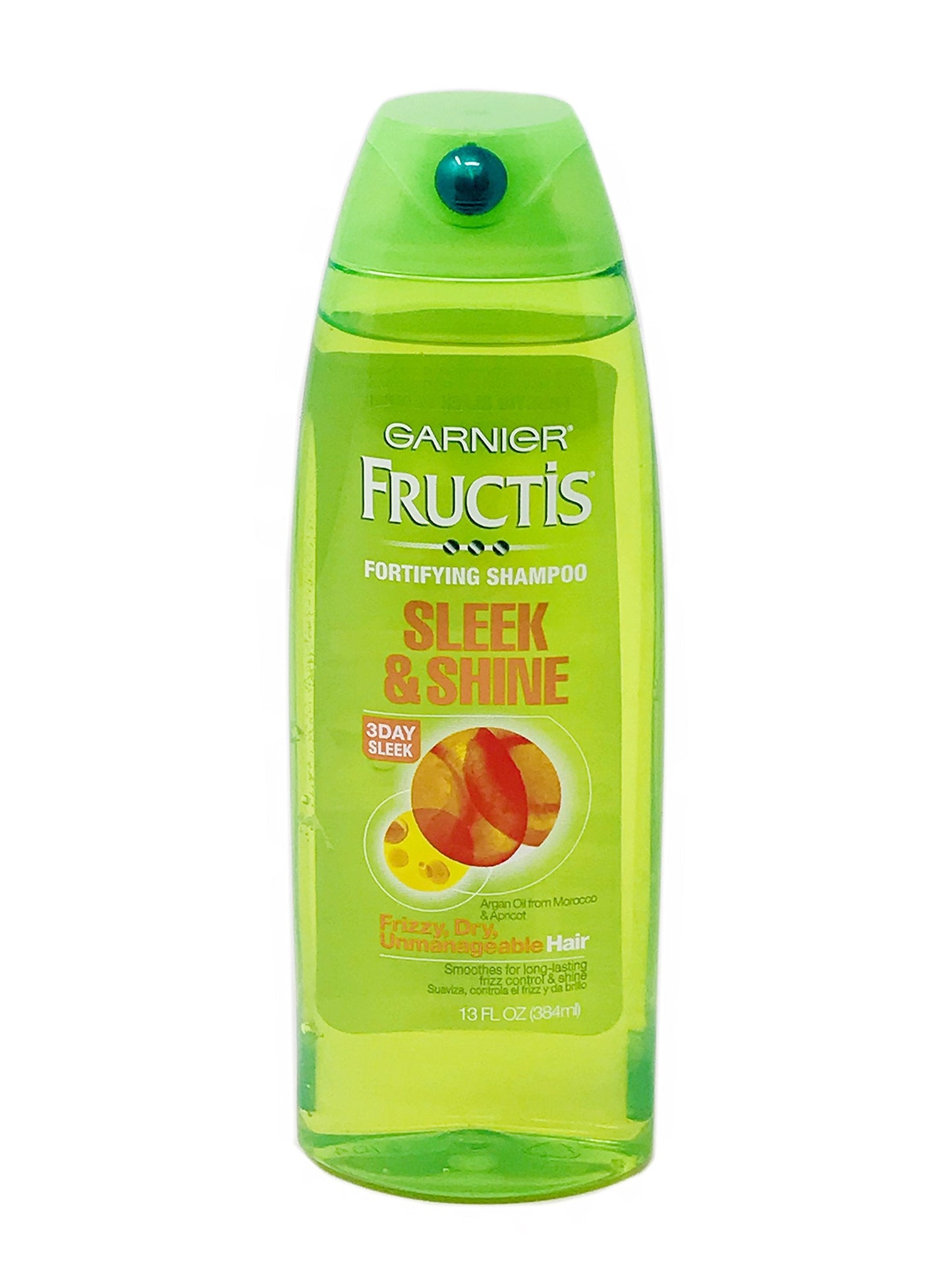 Garnier Fructis Sleek & Shine Shampoo 13 oz – Frizz Control, 2 Pack