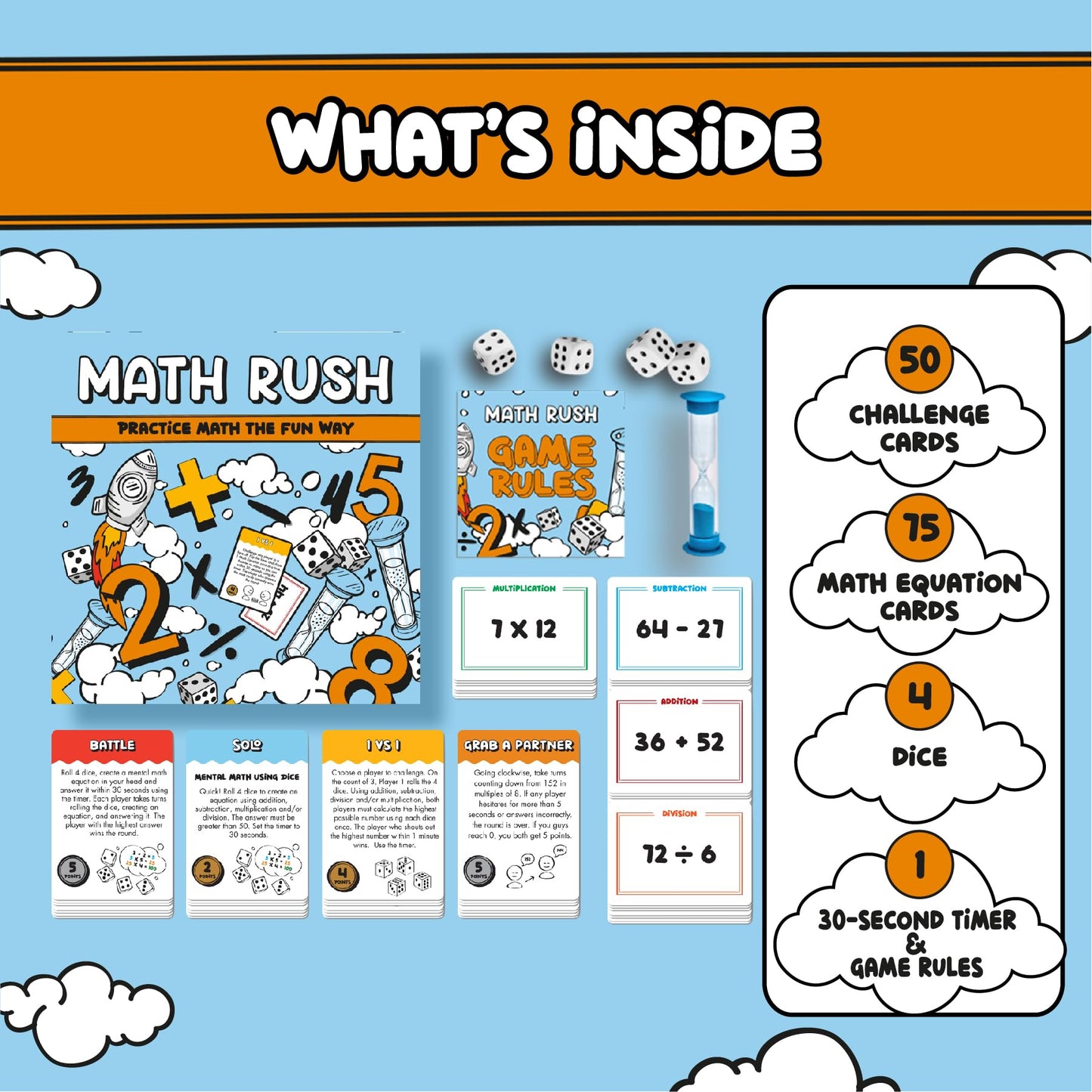 Math Blast! Cool Math Games for Kids 8-12 by Gartana Games | Fun Educational Mental Math