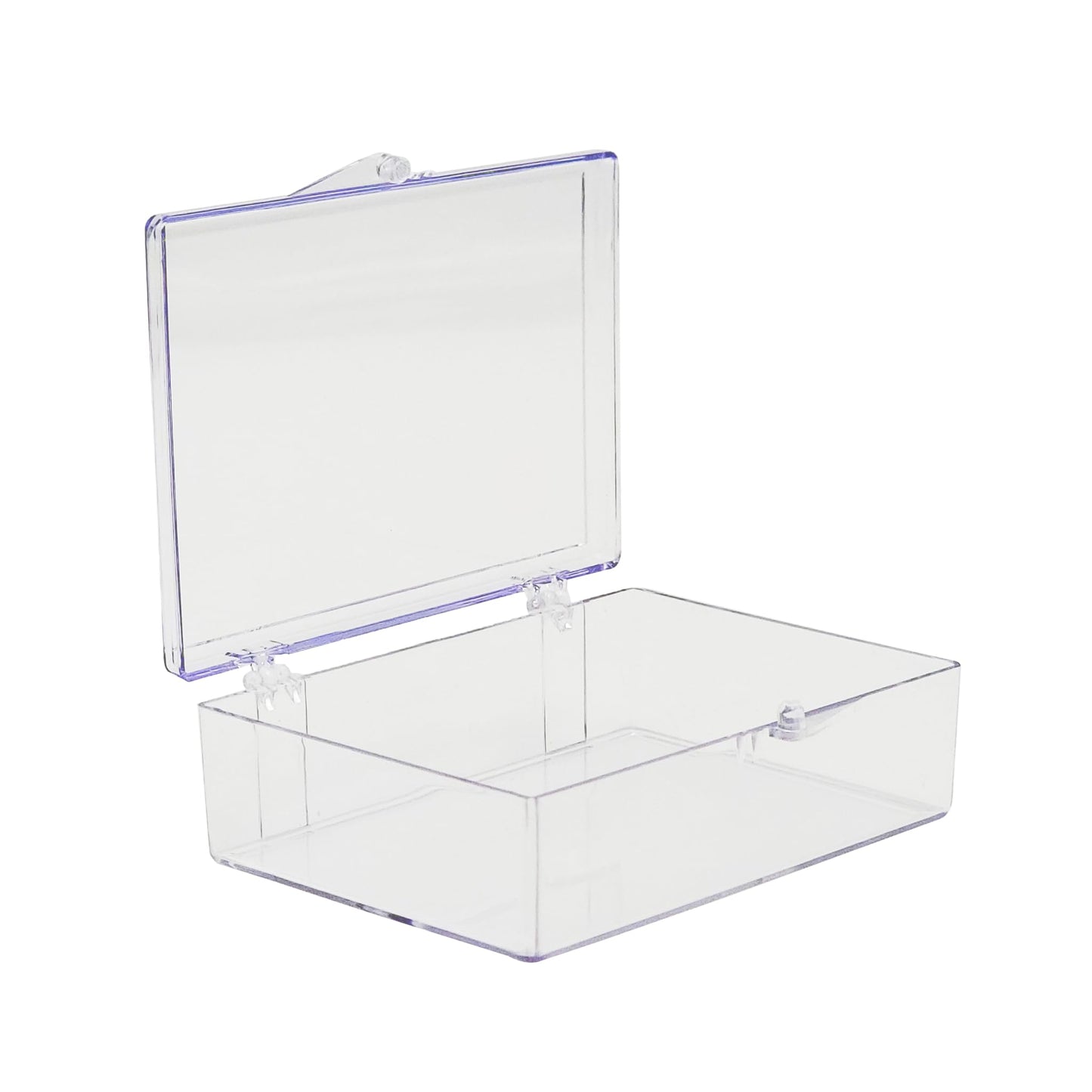 Gary Plastic Packaging: 10-Pack Clear Hinged Containers – Made in USA