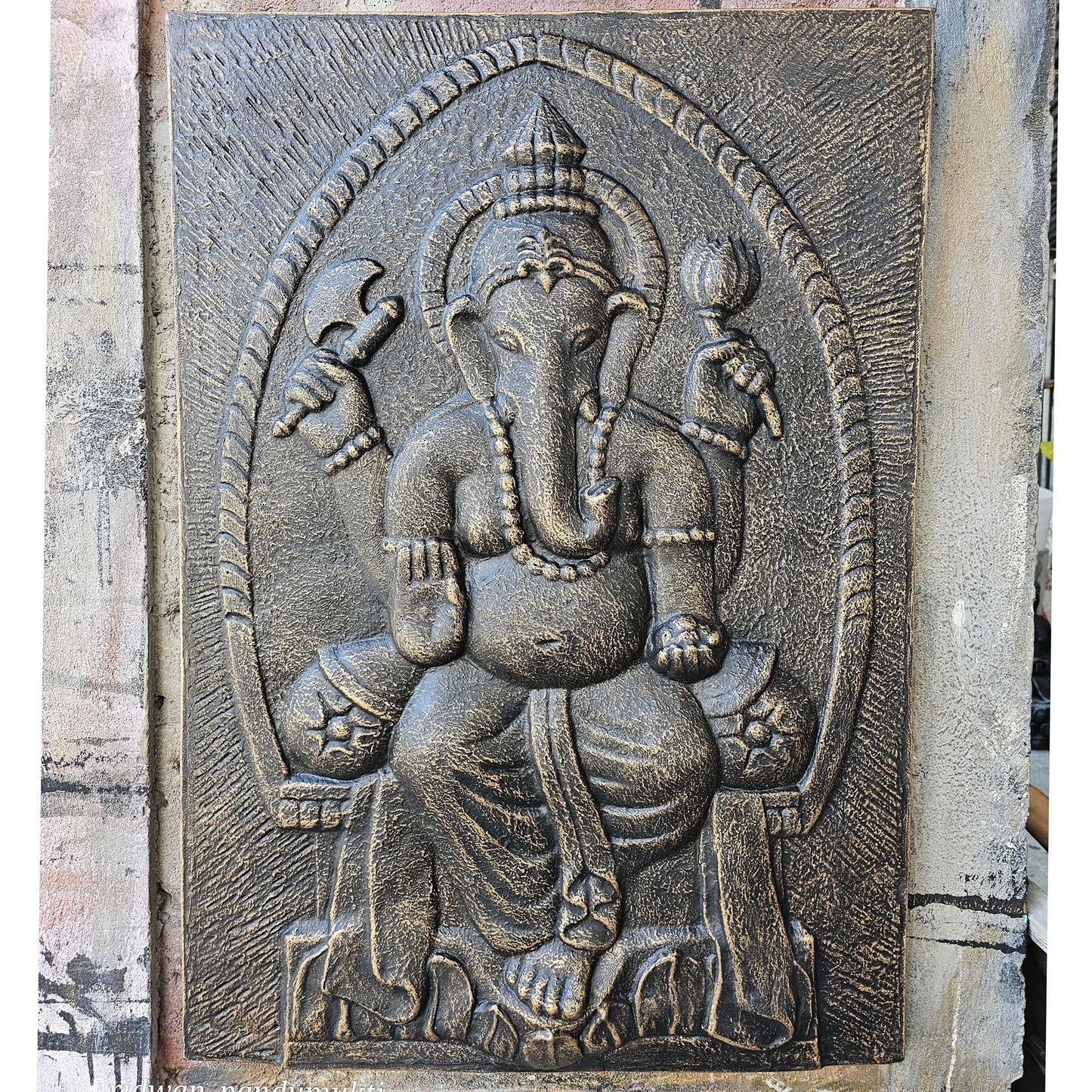 Hand Carved Buddha Statue - 40cm Welcome