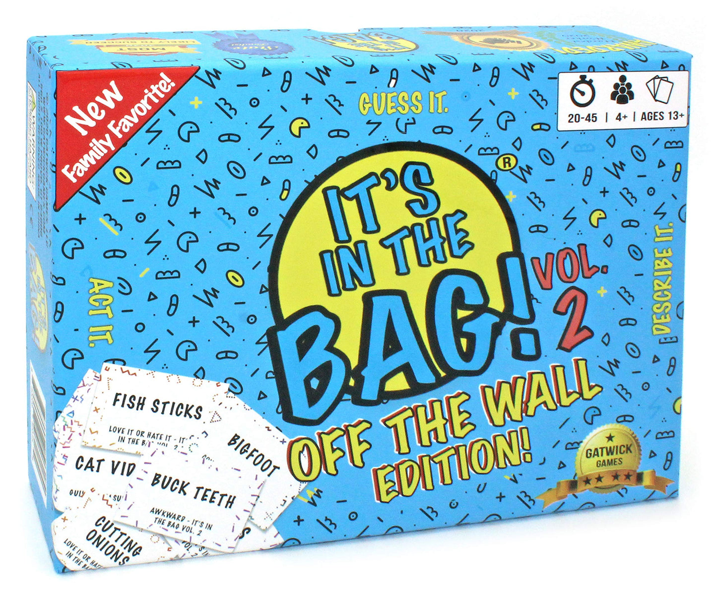 Gatwick Games: It’s in The Bag! Off The Wall Edition – Hilarious Team Party Game