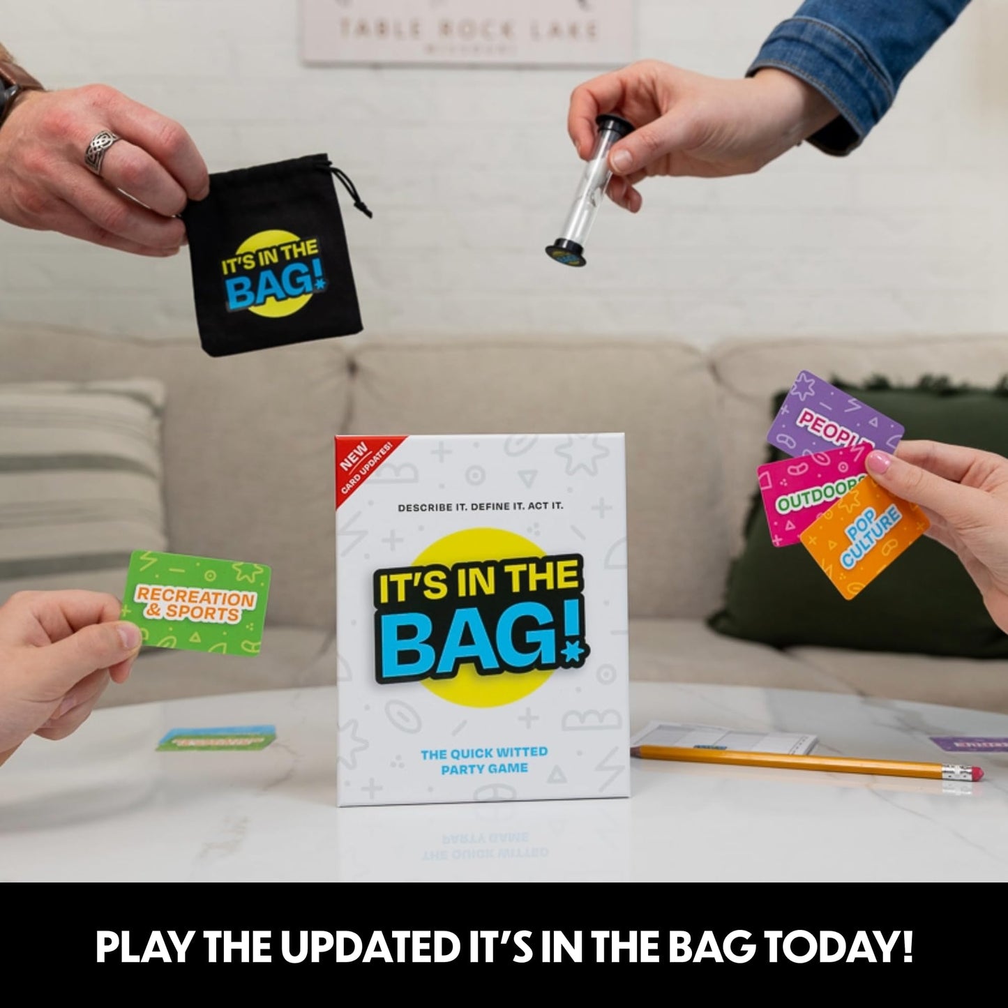 Gatwick Games - It's in The Bag: Ultimate Family Game Night Card Game