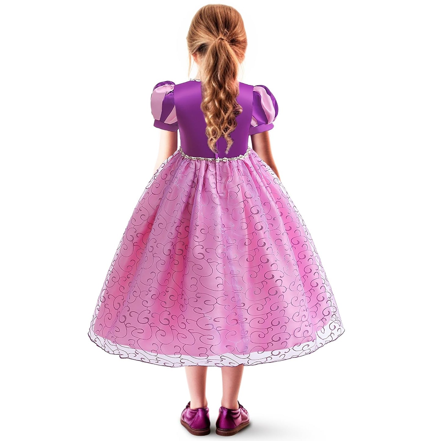 G.C Girls Princess Dress Up Set for Toddlers – 21-Piece Costume with Wig, Crown & Accessories