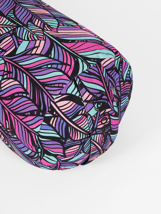 Yoga Studio Organic Buckwheat Floral Meditation Bolster Cushion