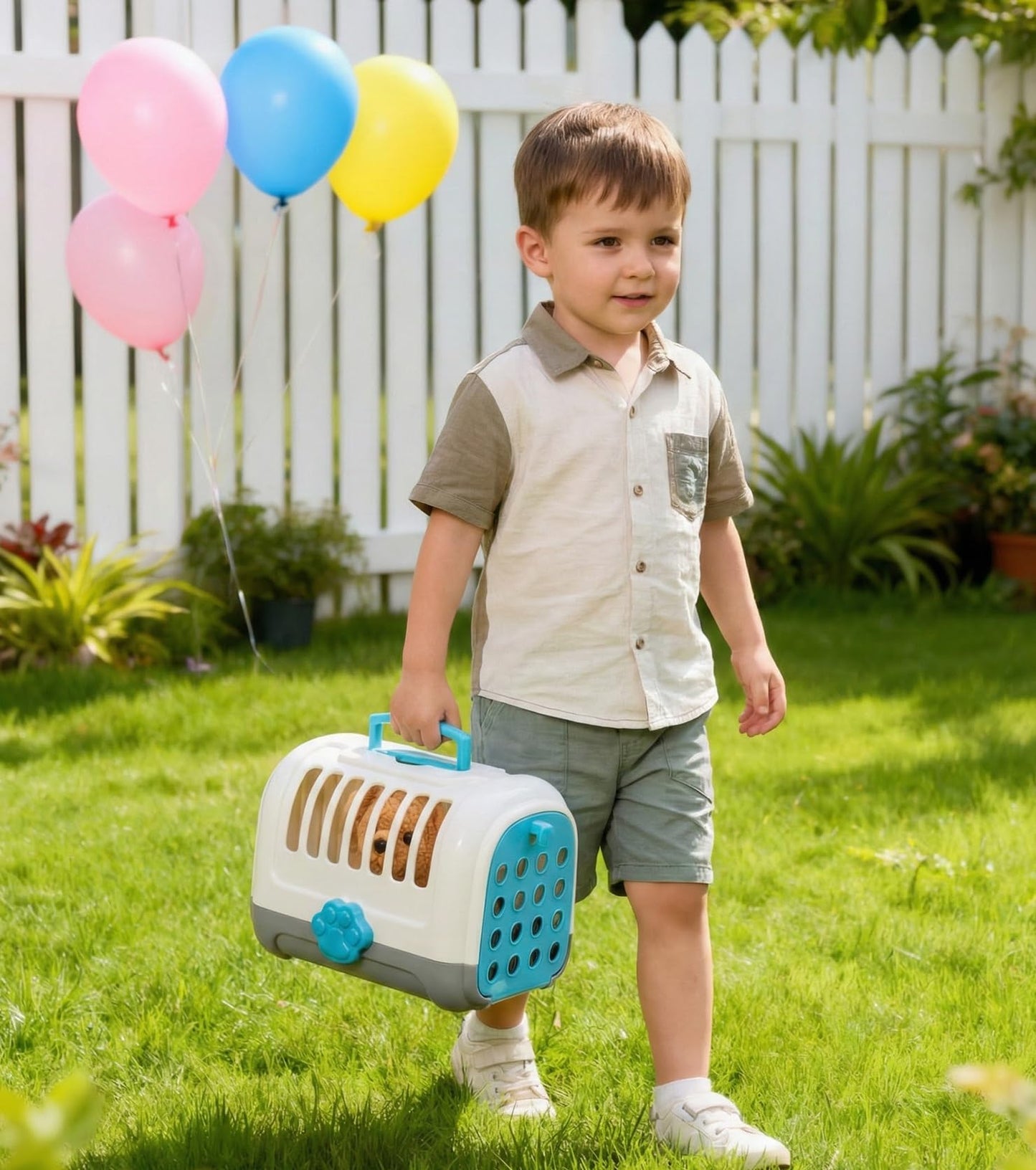 GDUNDUNL Toy Doctor Kit for Toddlers – Interactive Vet Playset