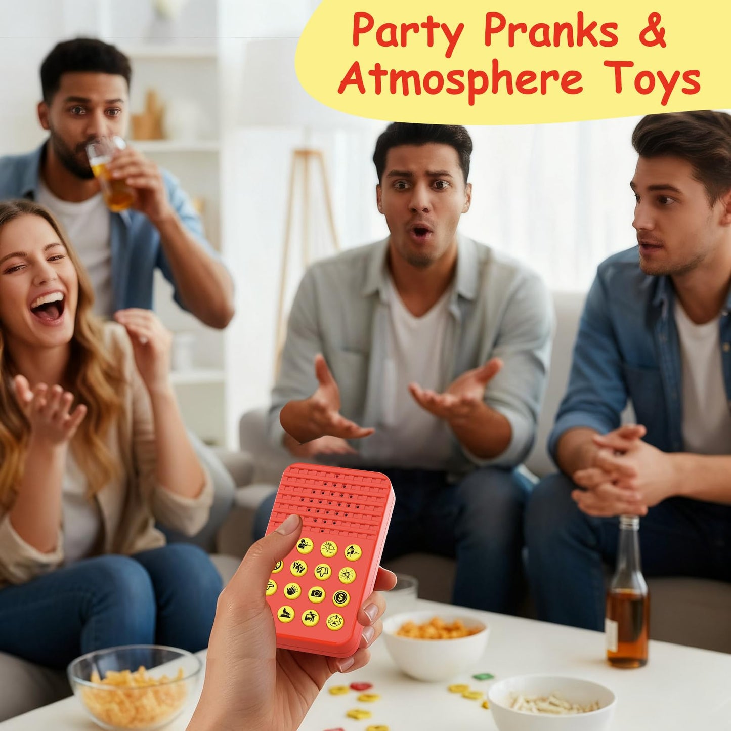 GEERAY Sound Effects Machine — 16 Hilarious Sounds in a Pocket-Sized Prank Toy