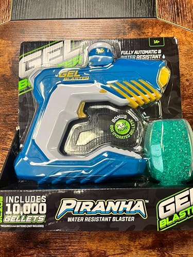 Gel Blaster Piranha – Waterproof Auto Gel Blaster with 150 ft/s Range