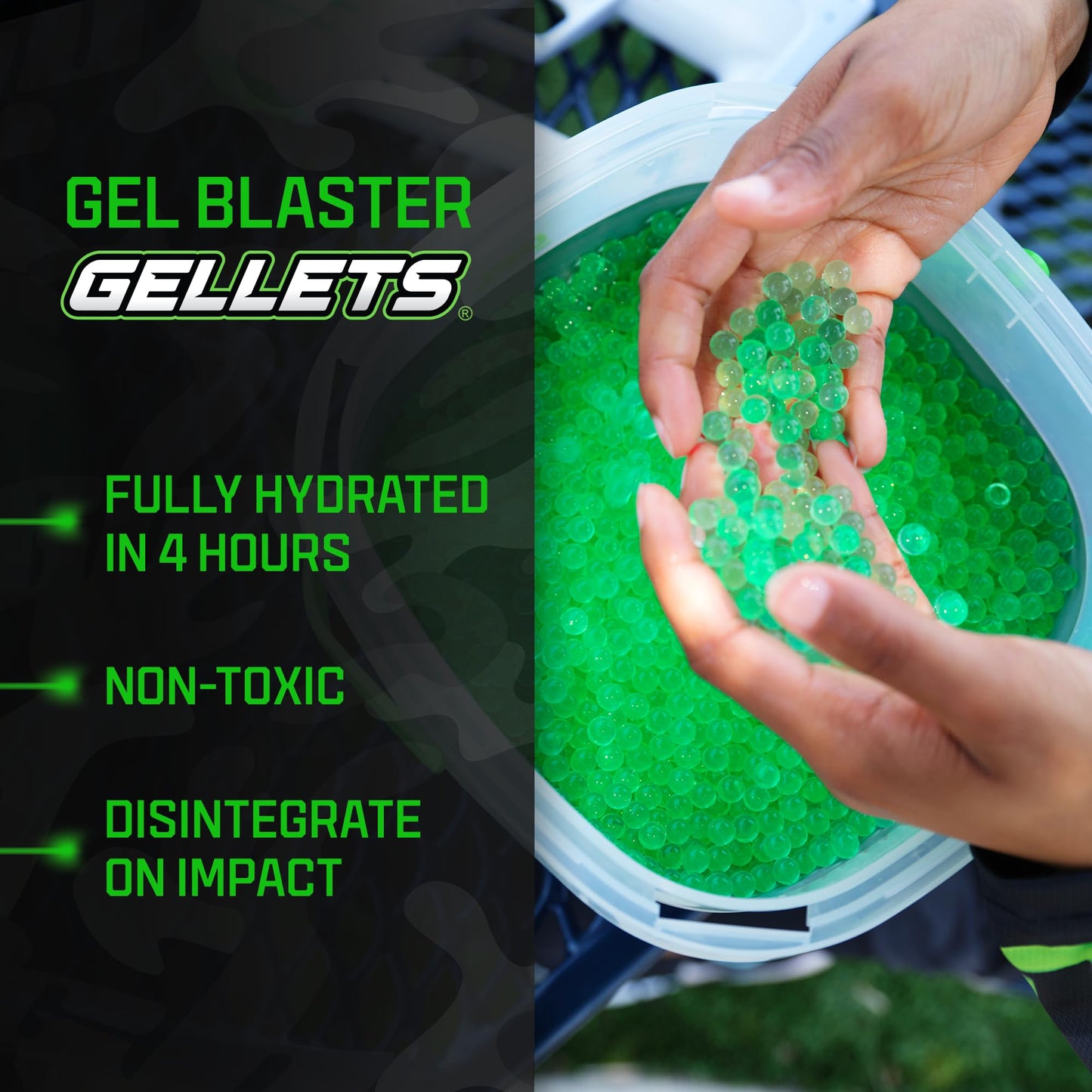Gel Blaster Surge XL – Supersized Gel Blaster with 150+ ft Range, 3 Modes & 1000+ Gellets