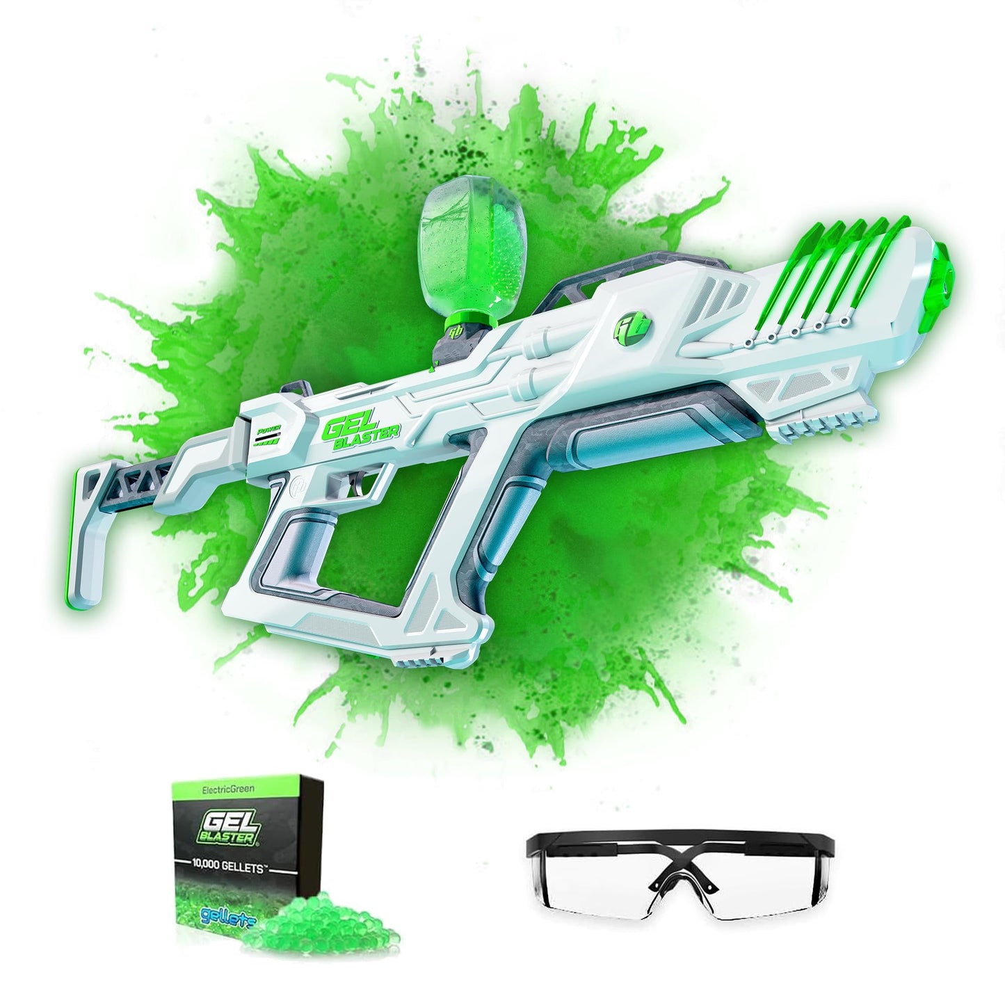Gel Blaster Surge XL – Supersized Gel Blaster with 150+ ft Range, 3 Modes & 1000+ Gellets