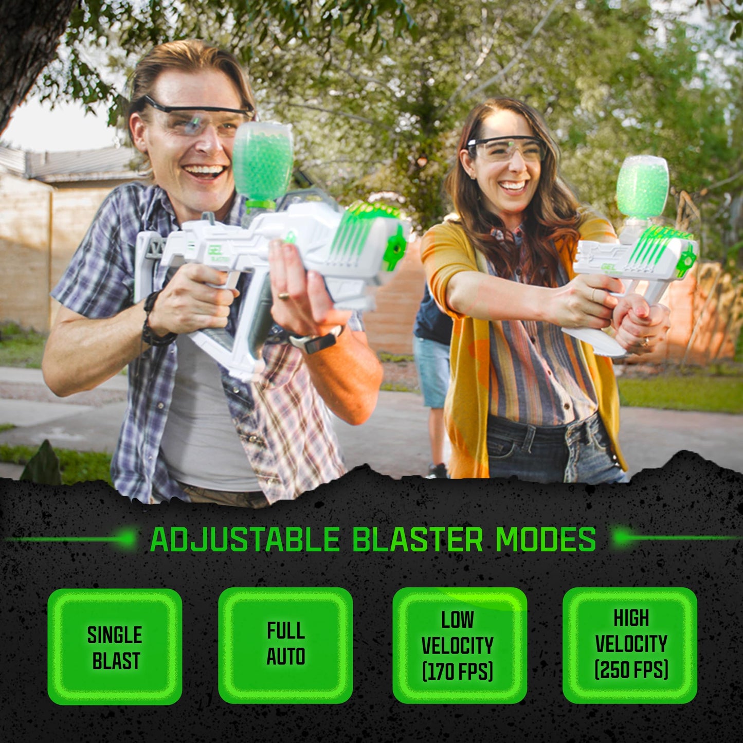 Gel Blaster Surge XL – Supersized Gel Blaster with 150+ ft Range, 3 Modes & 1000+ Gellets