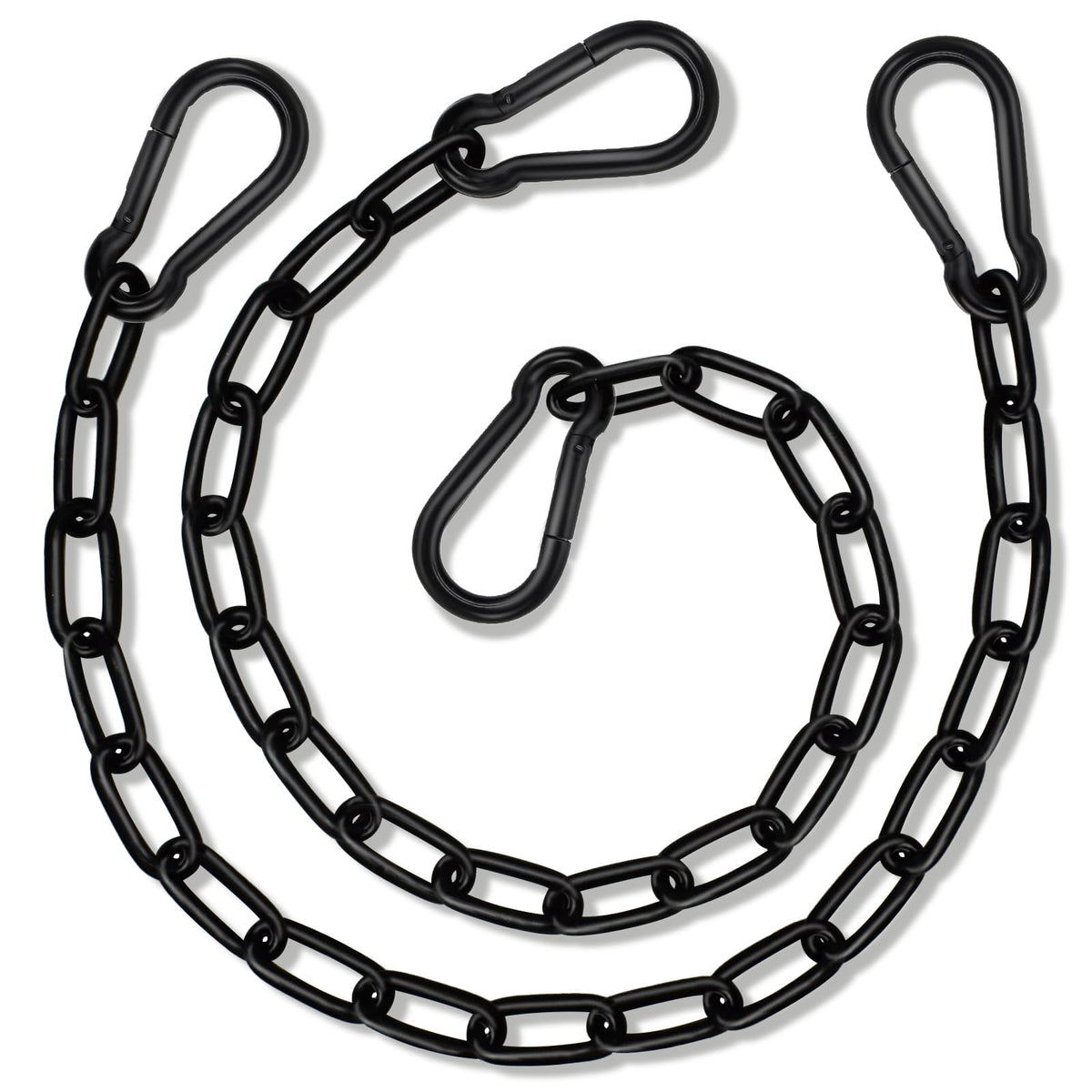 Gelury 2 Pack Hanging Swing Chain – 25in Length, 660LB Capacity | Heavy Duty Hammock Hardware Kit