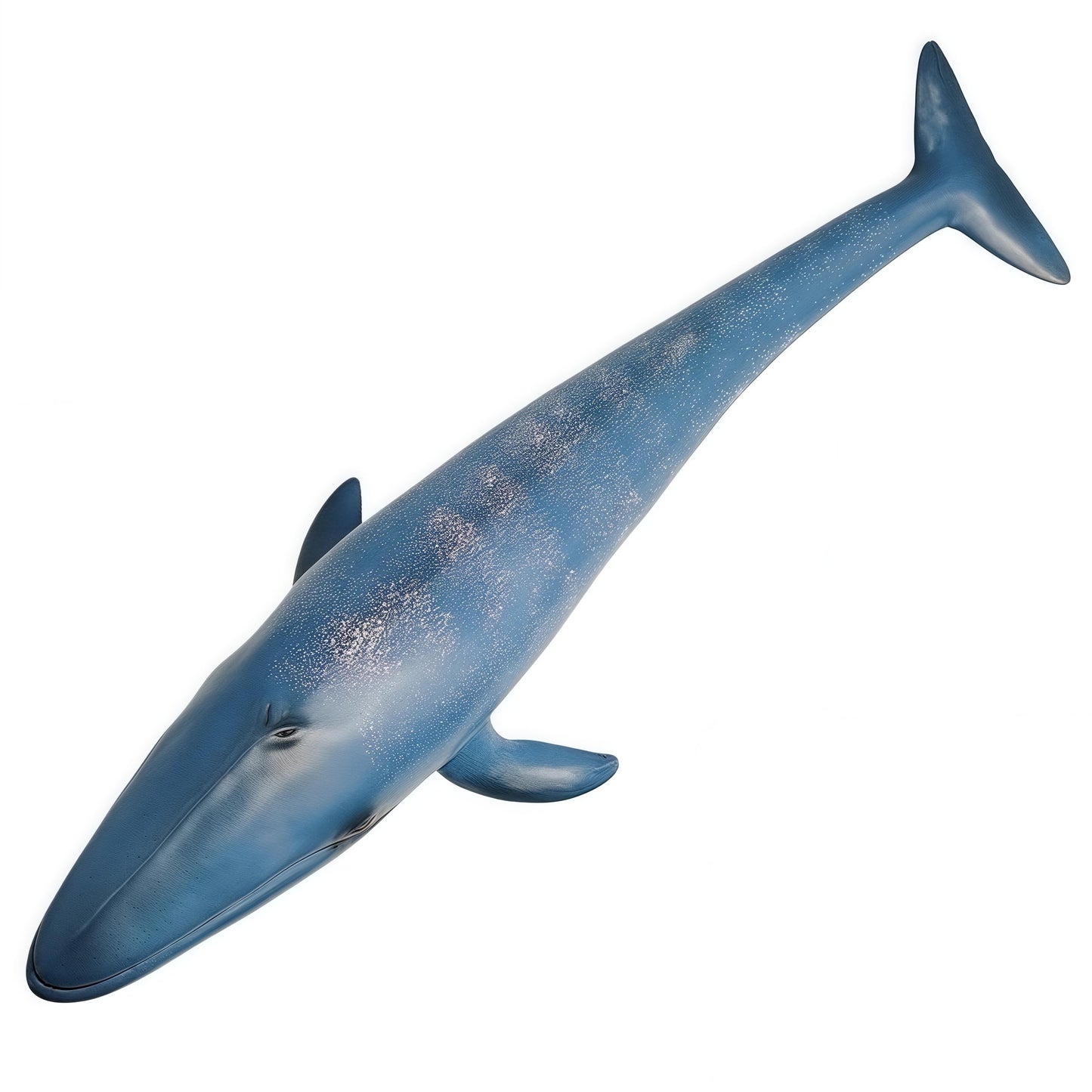 Gemini&Genius Blue Whale Action Figure – Educational Ocean Life Toy for Water & Land Play