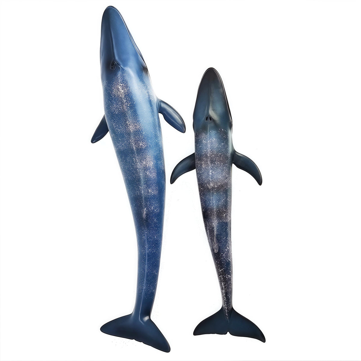 Gemini&Genius Blue Whale Action Figure – Educational Ocean Life Toy for Water & Land Play
