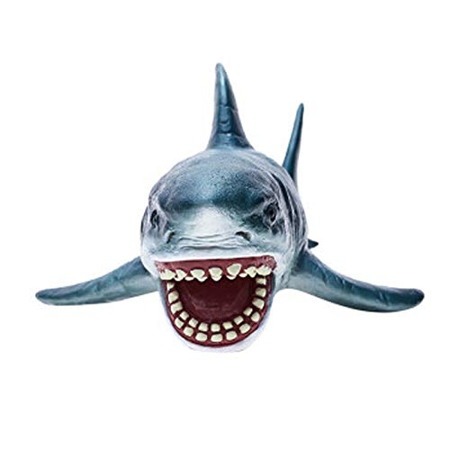 Gemini&Genius Great White Shark Action Figure | Realistic Ocean Megalodon Toy for Kids & Collectors