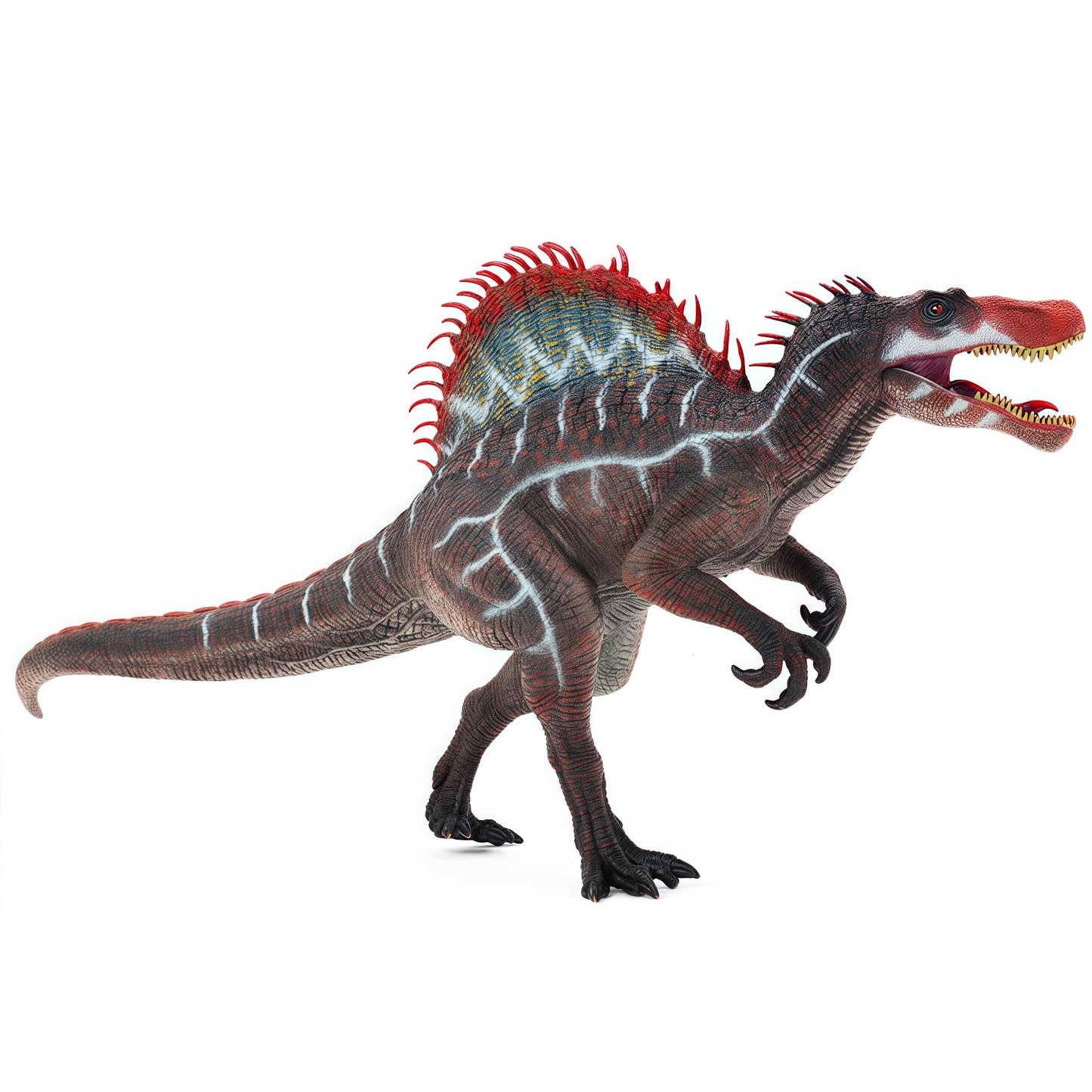 Gemini&Genius Spinosaurus Action Figure with Moveable Jaw — Dino Toy for Kids