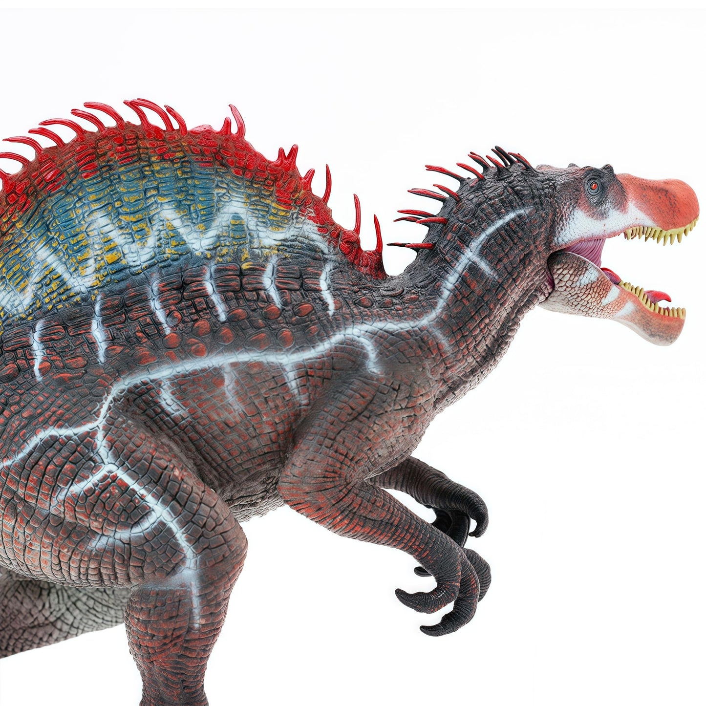 Gemini&Genius Spinosaurus Action Figure with Moveable Jaw — Dino Toy for Kids