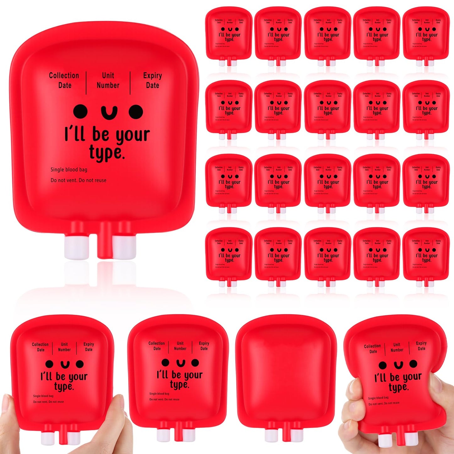 Gemscream 5 Pcs Nurse Gifts: IV Bag Stress Ball for Phlebotomists & Medical Staff