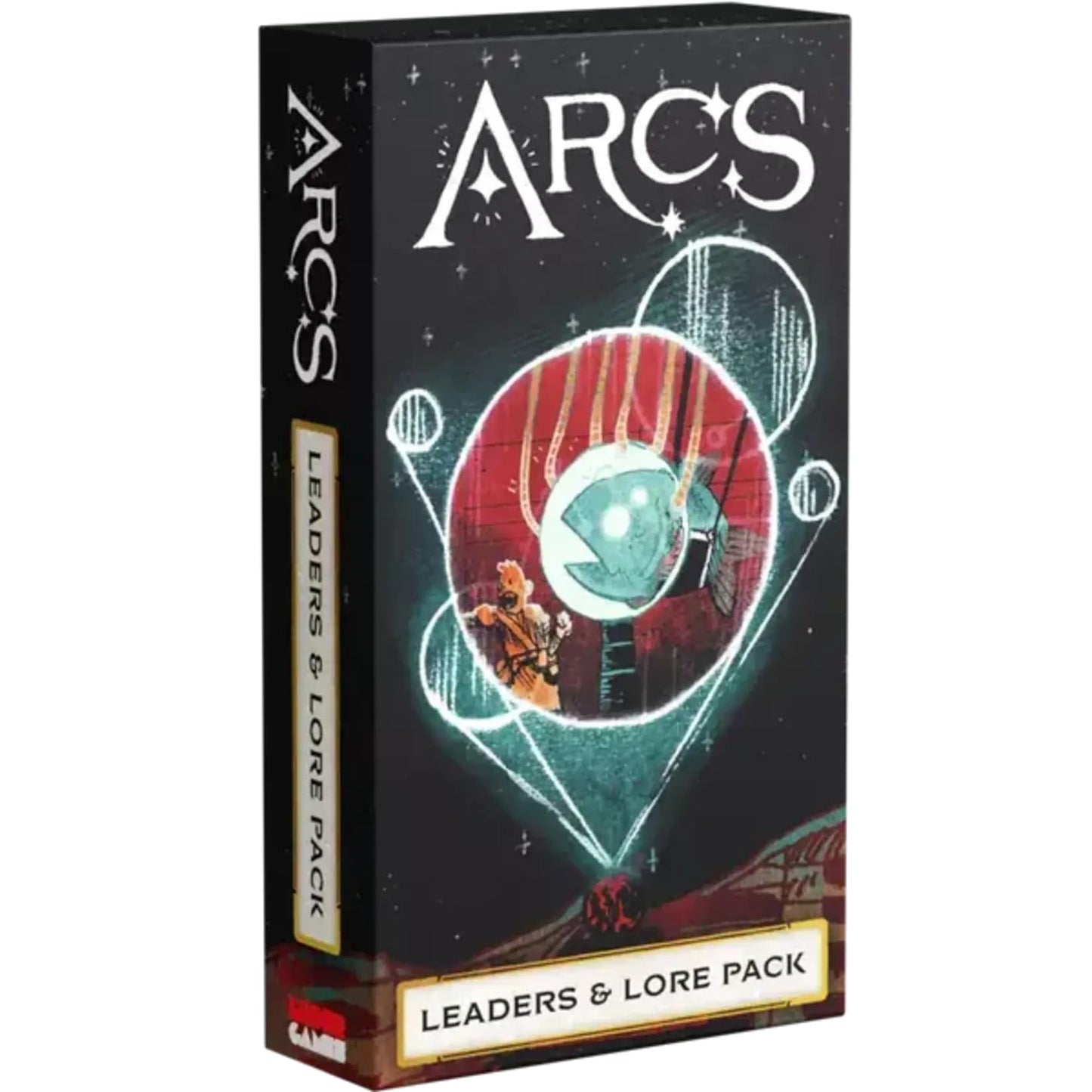 Generic Arcs Leaders & Lore Pack | 8 Leader Cards + 14 Lore Cards for Arcs Base Game