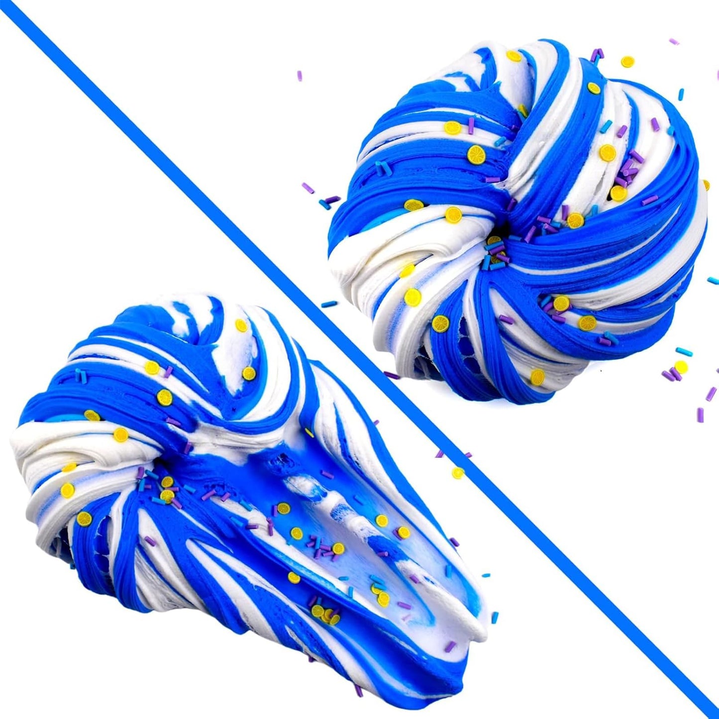 Generic Slime Party Favors – Blue Slime Toy (7 oz), Soft & Non-Sticky, No Mess, Safe & Non-Toxic