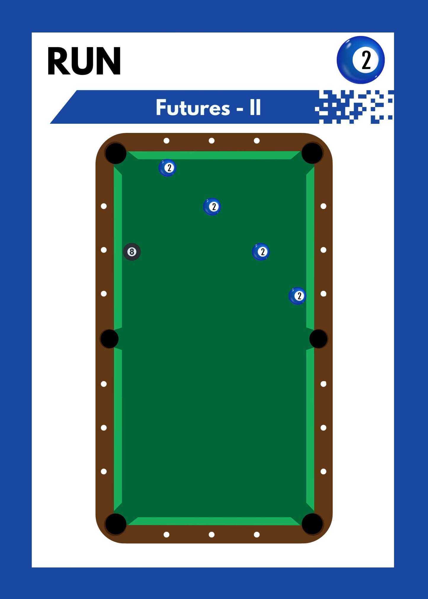 Hill Hill Card-Based Billiards Strategy Game – Generic
