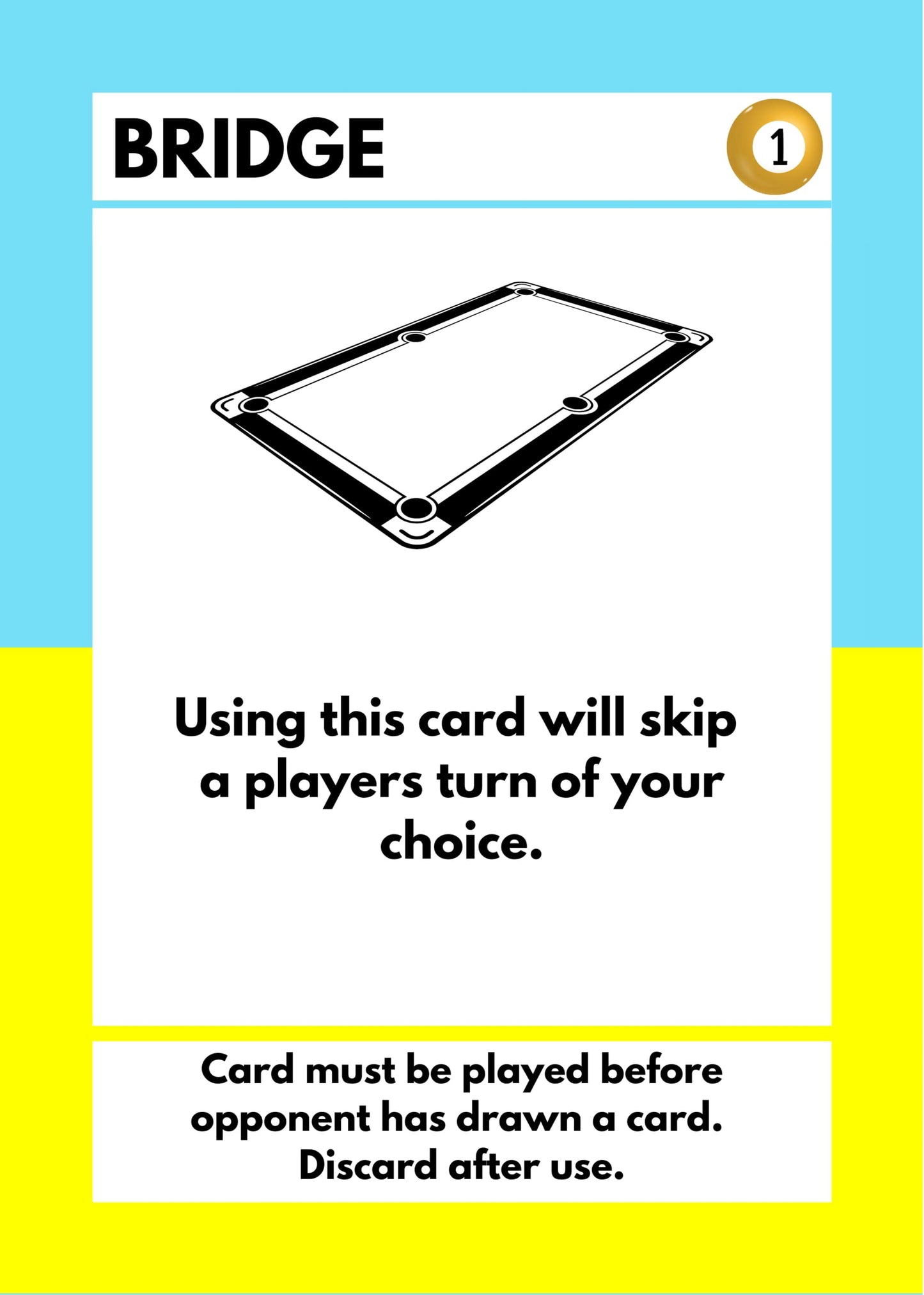 Hill Hill Card-Based Billiards Strategy Game – Generic