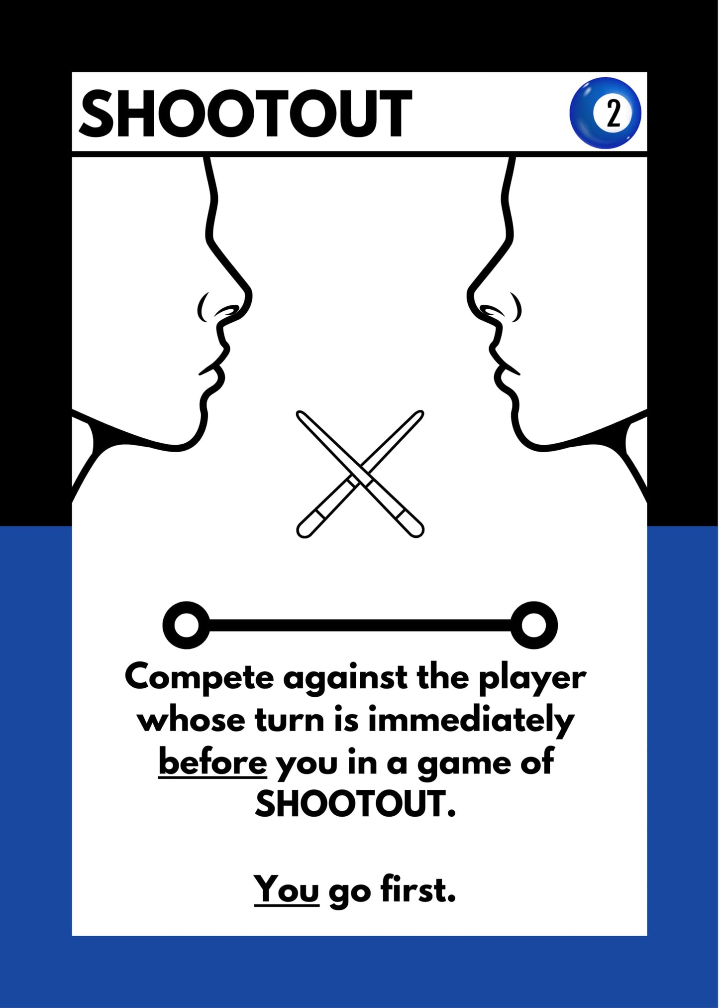 Hill Hill Card-Based Billiards Strategy Game – Generic