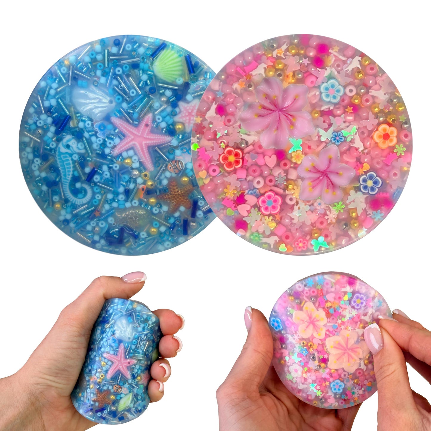 Generic Picky Pad 2 Pcs – Multicolor Fidget Pads for Sensory Focus and Calm