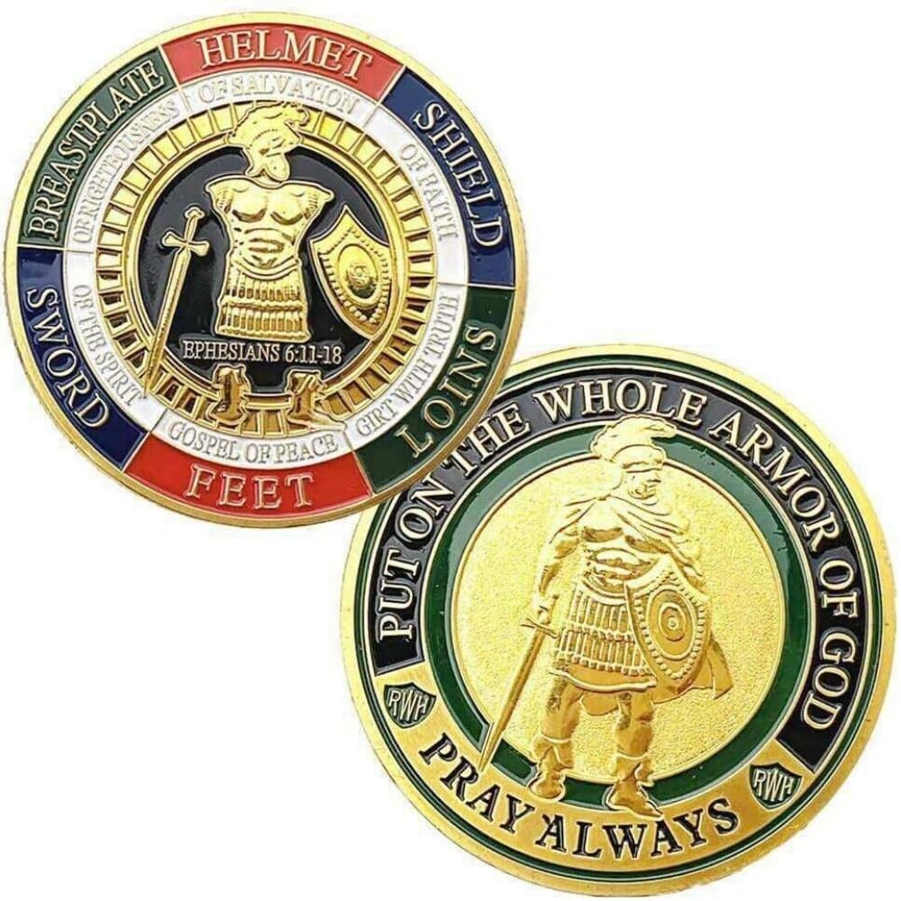 Put on The Whole Armor of God Commemorative Coin Collection – Ephesians 6:11-18 | Generic