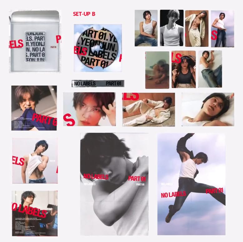 Generic Yeonjun No Labels Part 01 Set-Up B Ver – Official 1st Mini Album CD + 36-Card Set & Photocard