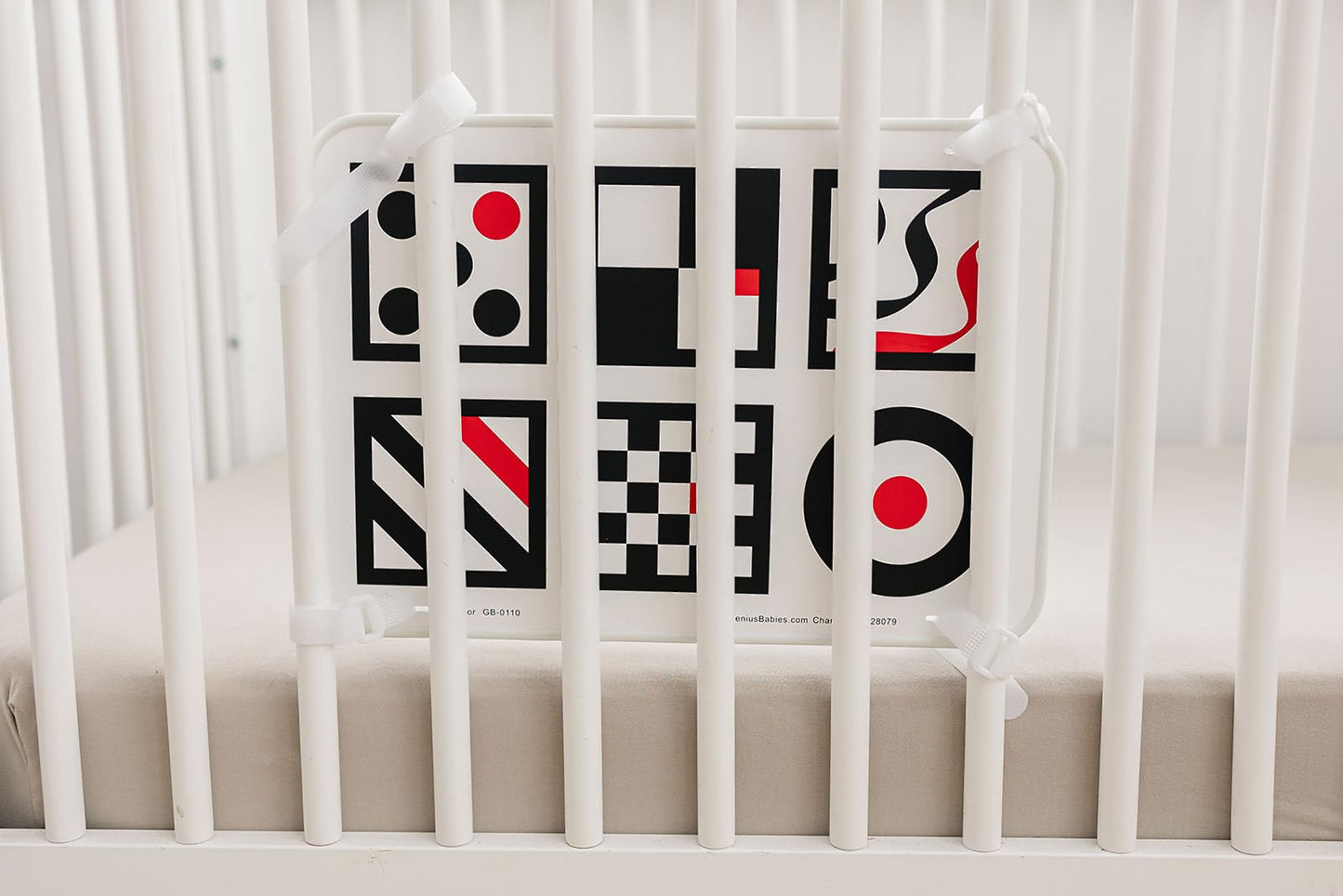 Genius Baby Toys: Large Double-Sided Baby Mirror with High Contrast – NICU Approved & Shatterproof