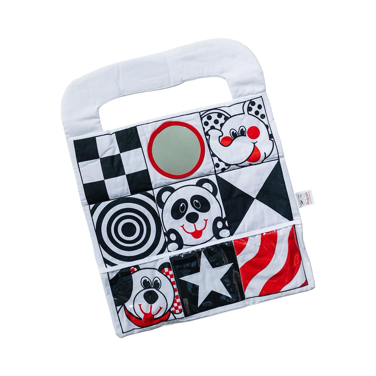 Genius Baby Toys – Car Toys for Babies with High-Contrast Colors and Reversible Design