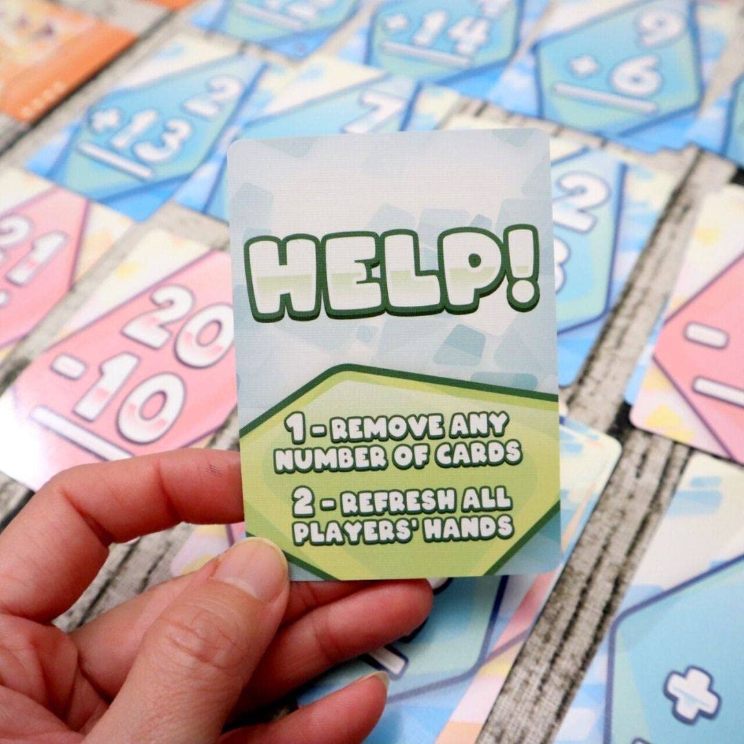 Genius Games: Math Rush Addition & Subtraction (Volume 1) – Cooperative Timed Math Card Game for Kids 8-12