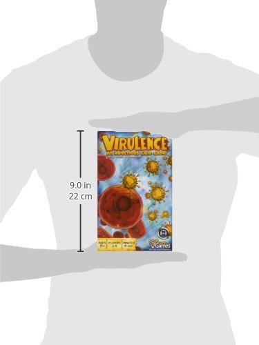 Virulence: Virus-Themed Card Game by Genius Games | Fast Strategy for Classrooms & Families