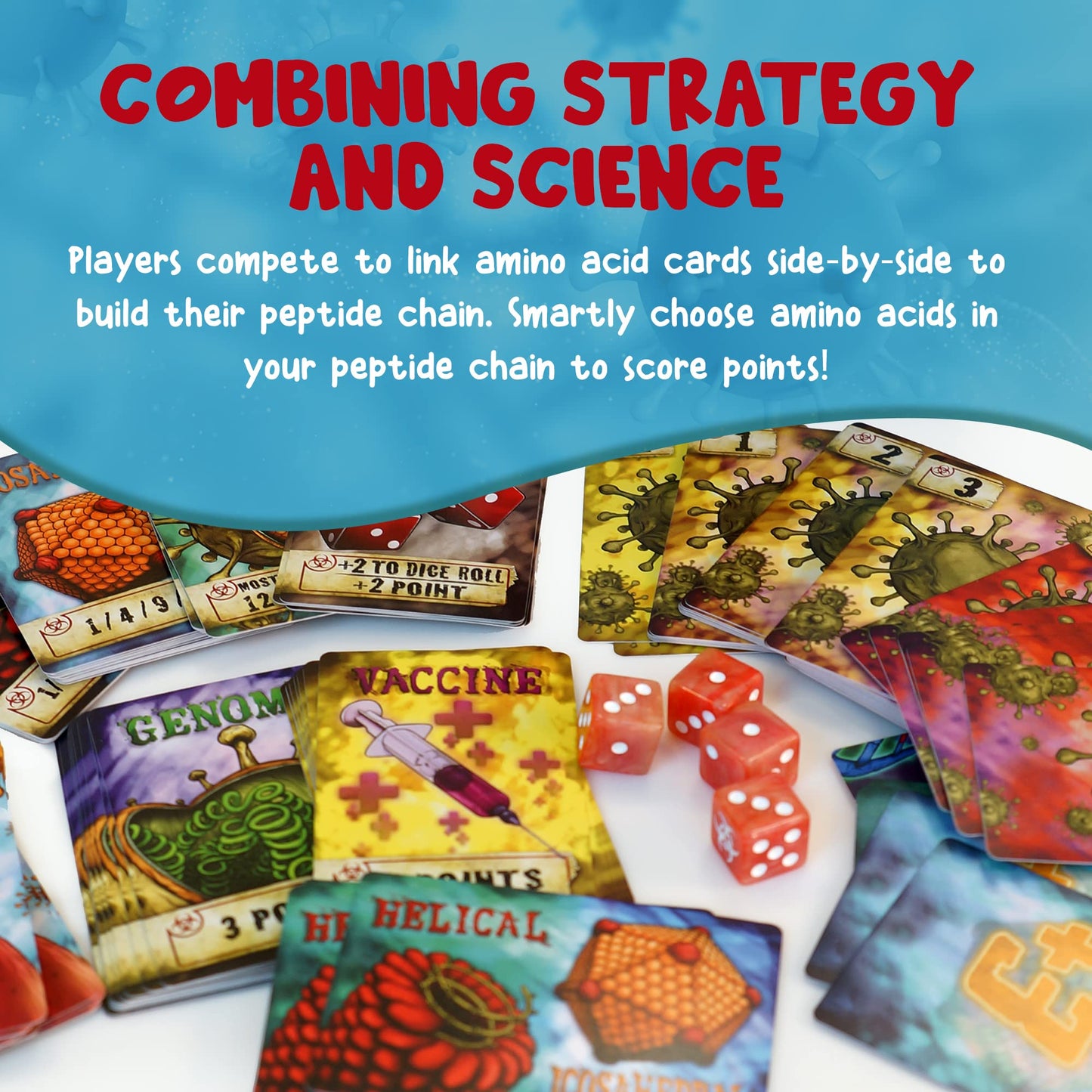 Virulence: Virus-Themed Card Game by Genius Games | Fast Strategy for Classrooms & Families