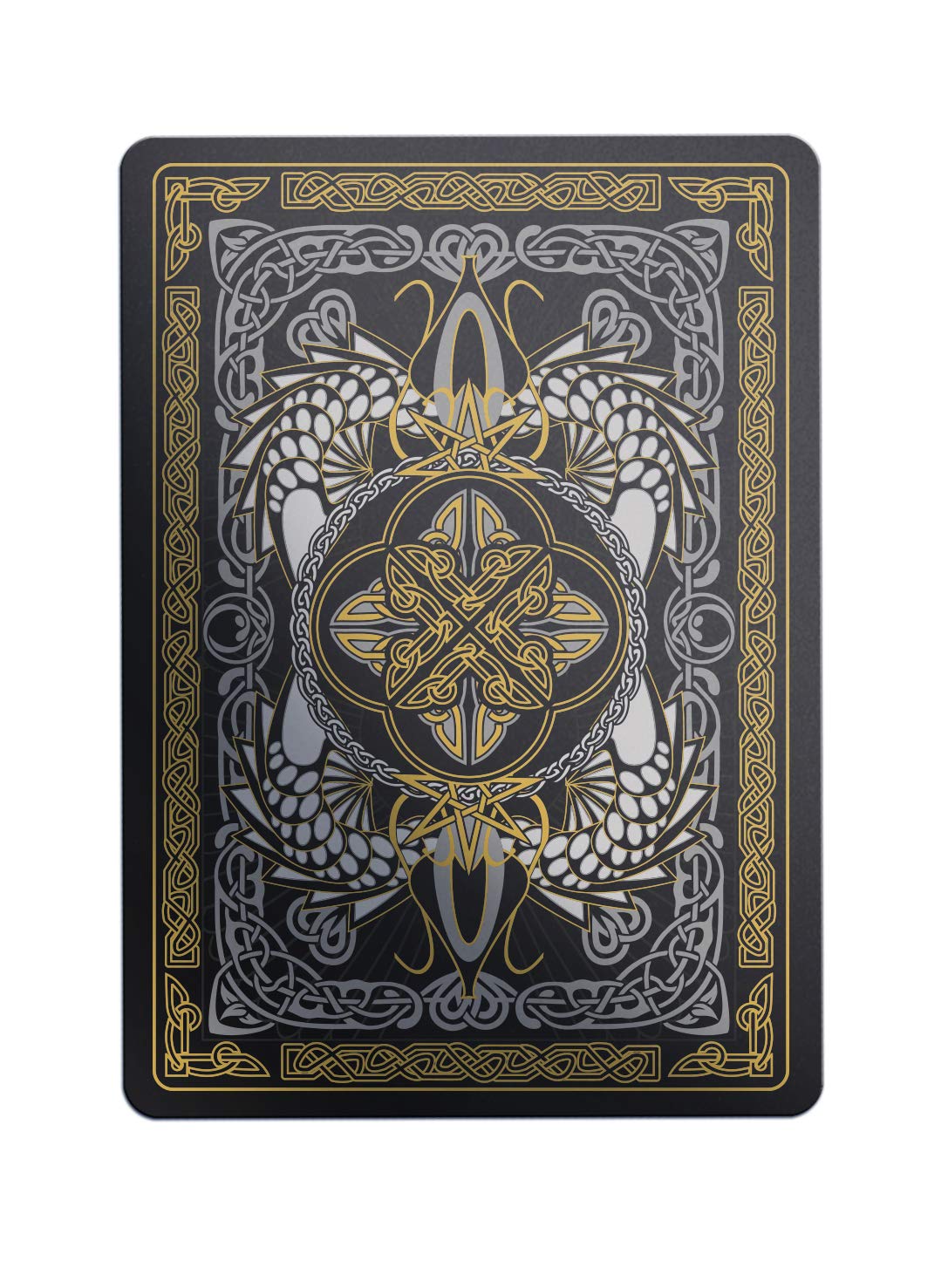 Creatures of The FAE Playing Cards by Gent Supply Co. — Black, Gold & Silver Edition